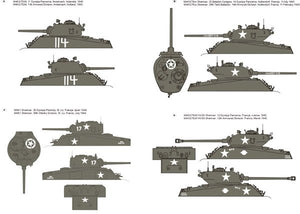 ToRo Modèle 35D70 - Shermans de l&amp;#39;armée américaine en Europe, vol. 1, échelle 1/35  – immagine 2