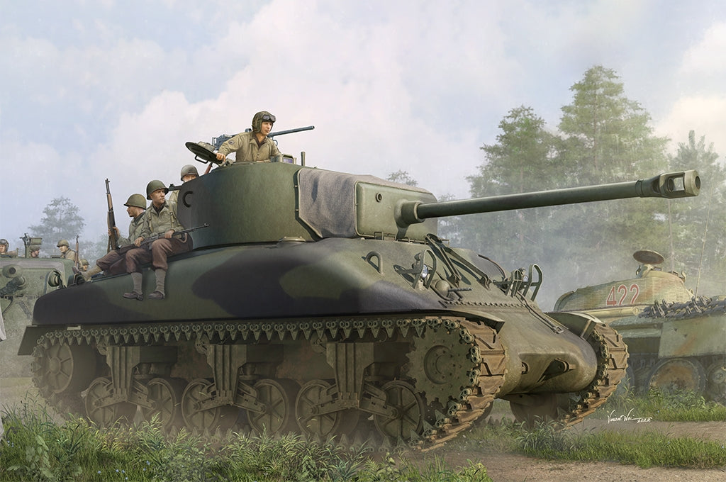 J'adore le kit 61616 M4A1(76)W Char moyen 1/16