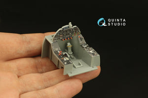 Intérieur imprimé en 3D et coloré sur papier décalcomanie Quinta Studio QD32160 Do 335A-10 (HK models) 1/32 – image 9