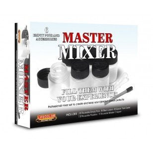 Ensemble mélangeur Lifecolor MX Master