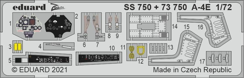 Eduard SS750 A-4E FUJIMI / HOBBY 2000 1/72