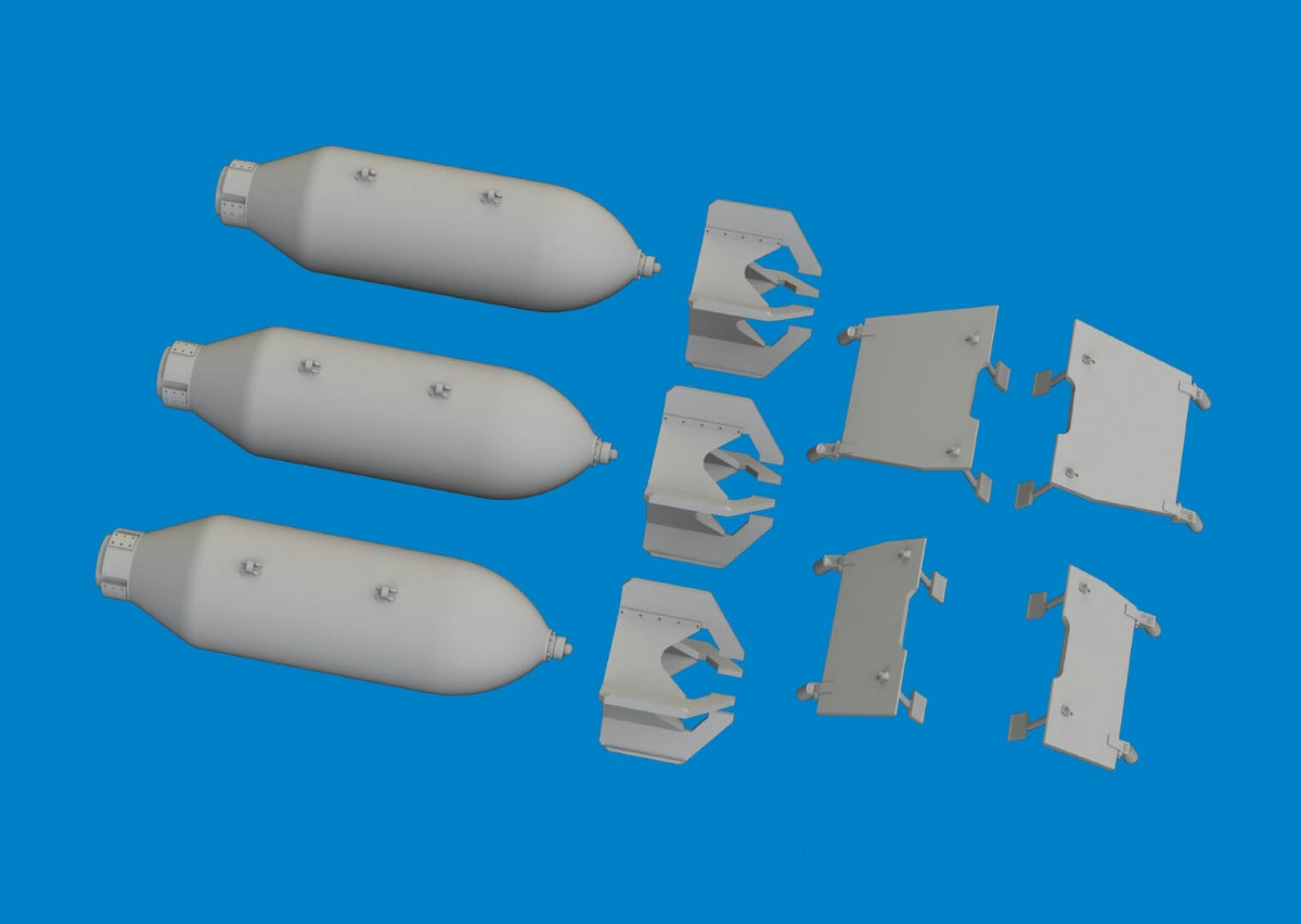 Eduard 6481079 P-40 Bombes américaines M64 de 500 lb EDUARD 1/48 – Bild 3