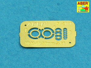 Armement Aber 35L-205 pour SPAAG soviétique ZSU-57-2 57mm S-68 x2pcs. (1/35) – imagen 6