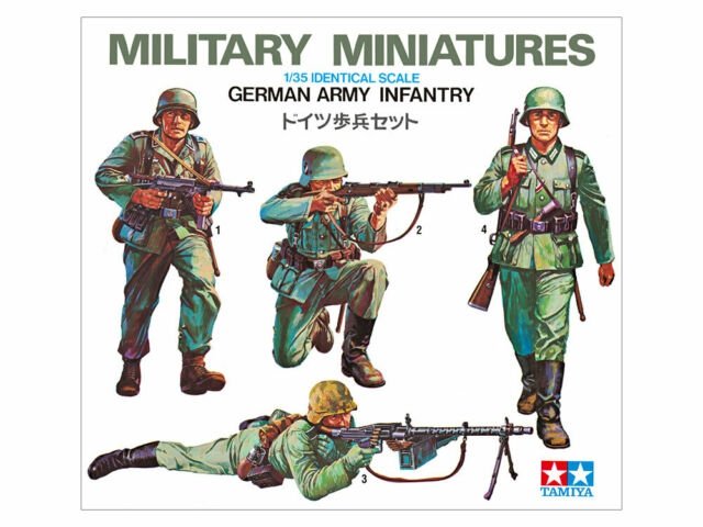 Tamiya 35002 Infanterie de l&amp;#39;armée allemande 1/35