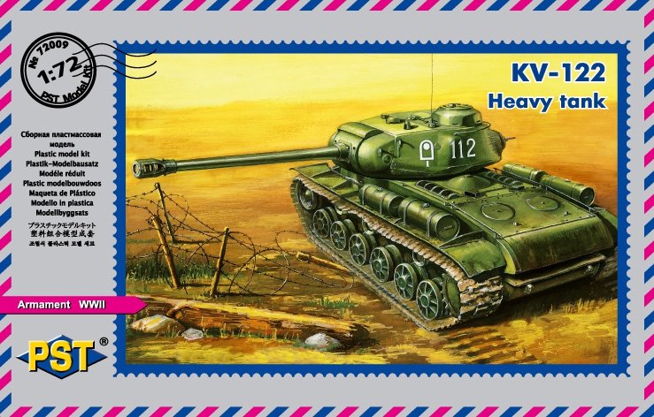 PST 72009 KV-122 Char lourd 1/72