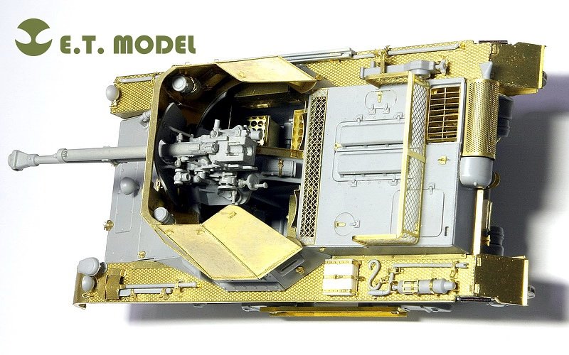 ET Model E35-013 WWII German Panzerjager I 4.7cm Pak(t) (Pour DRAGON 6230) (1/35) – image 5