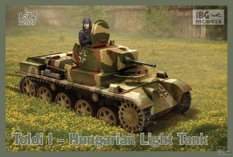 IBG 72027 Toldi I Char léger hongrois 1/72