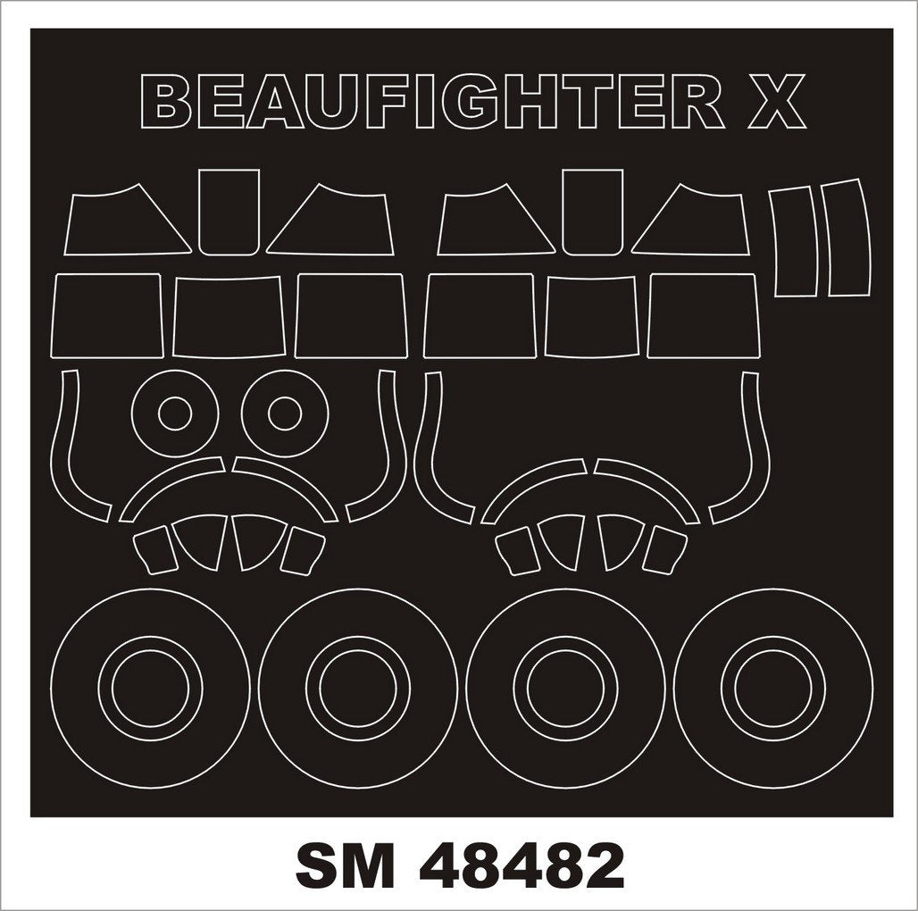 Montex SM48482 Beaufighter TF.X REVELL 1/48