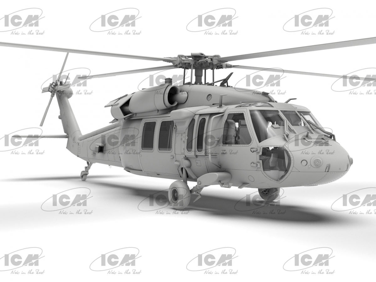 ICM 48361 UH-60A Black Hawk US Military Transport Helicopter 1/48 – zdjęcie 5