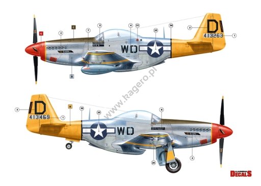 Kagero KD48004 P-51 D/K Mustang partie 1 1/48 – image 5