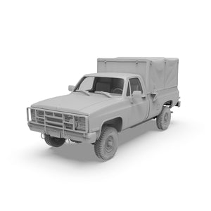 AK Interactive AK35031 M1008 TRANSPORT DE TROUPES AVEC BÂCHE 1/35  – imagen 8