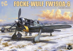 Maquette Border BF-003 Focke-Wulf Fw 190A-6 avec Wgr. 21 et intérieur complet du moteur et de l&amp;#39;armement, échelle 1/35