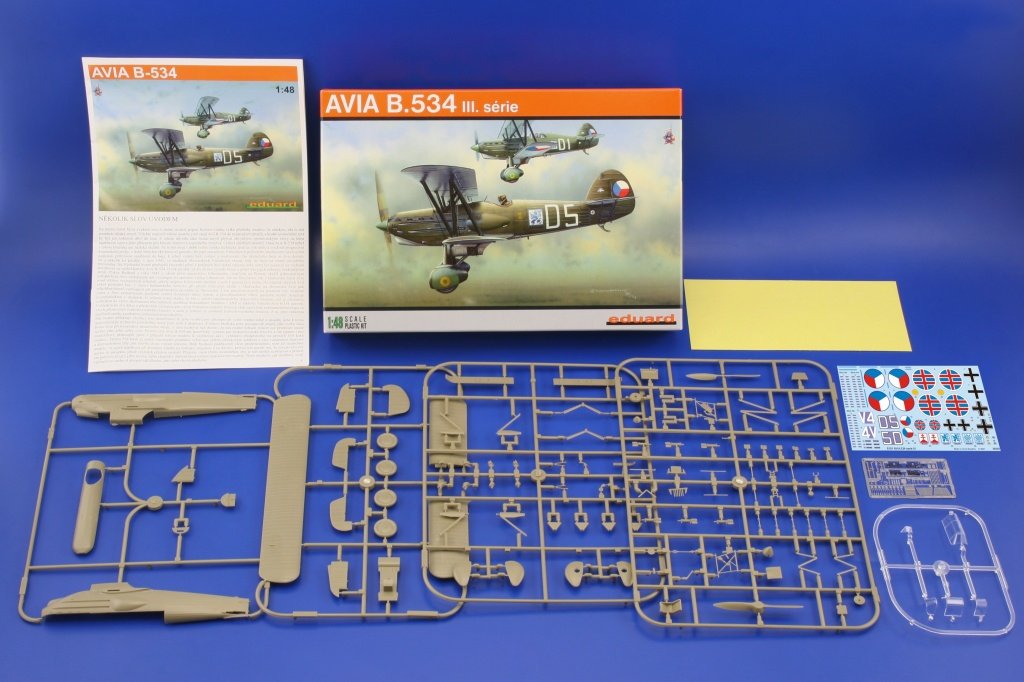 Eduard 8191 Avia B-534 III. série (Réédition) 1/48 – image 2