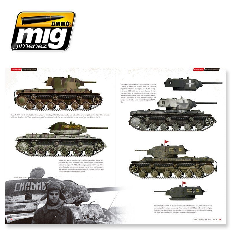 Munitions du MiG Jimenez 6007, Front de l&amp;#39;Est. Véhicules russes 1935-1945. Guide de camouflage (anglais) – Bild 4