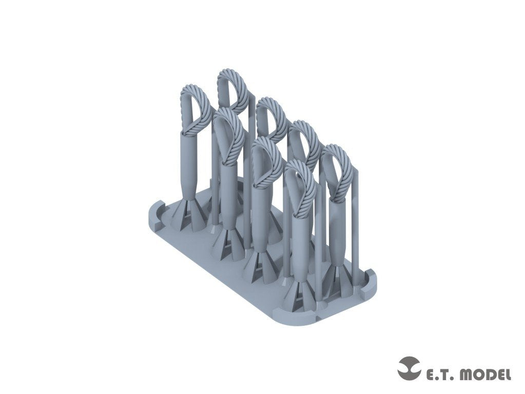 E.T. Model P35-311 WWII German Towing Cables Type.2 ( 3D Print ) 1/35