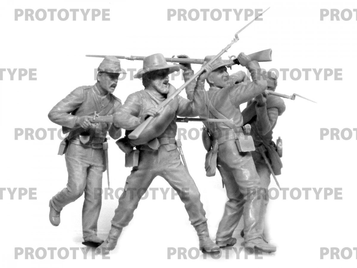 ICM 35024 Infanterie confédérée de la guerre de Sécession américaine, échelle 1/35 – immagine 5