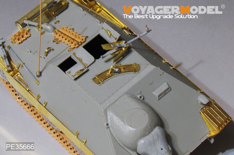Voyager Model PE35666B WWII German Hetzer Tank Destroyer (includes a metal barrel) For DRAGON 6030 1/35 – zdjęcie 6