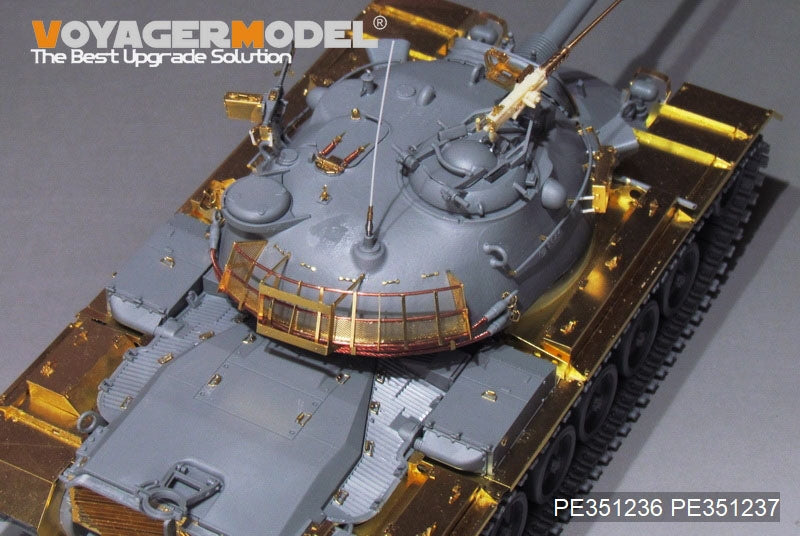 Kit de mise à niveau de base Voyager Model PE351236 pour char de combat principal américain moderne M48A5 (TAKOM 2161, échelle 1/35) – image 4