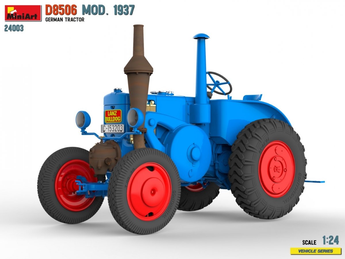 MiniArt 24003 TRACTEUR ALLEMAND D8506 MOD. 1937 1/24  – Bild 7