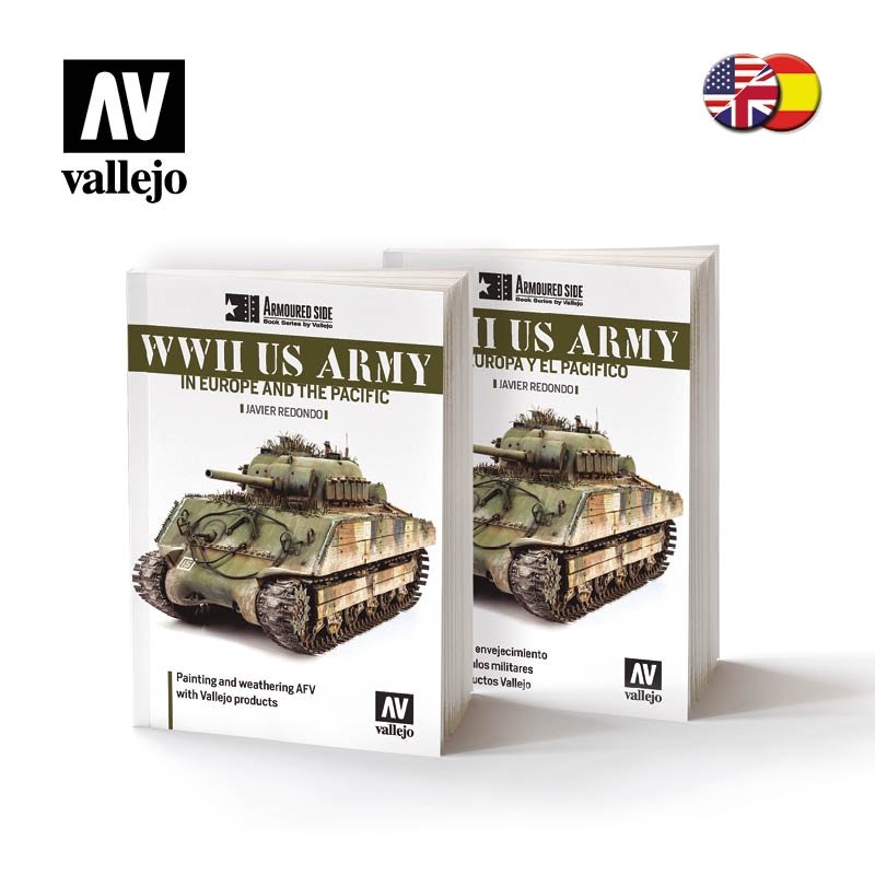 Vallejo 75019 Armée américaine de la Seconde Guerre mondiale en Europe et dans le Pacifique - ANGLAIS/ESPAGNOL