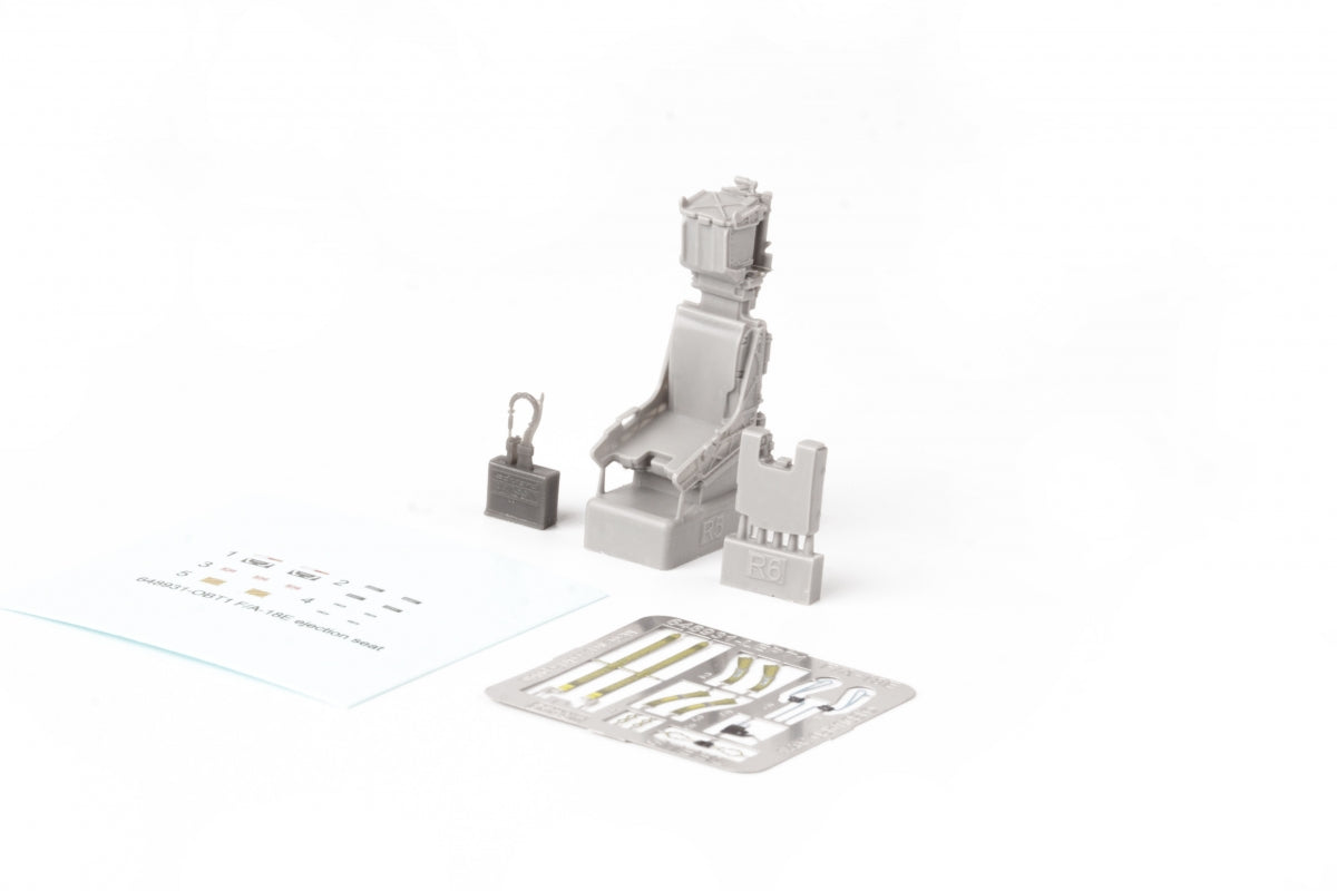 Siège éjectable Eduard 648931 F/A-18E Hasegawa 1/48