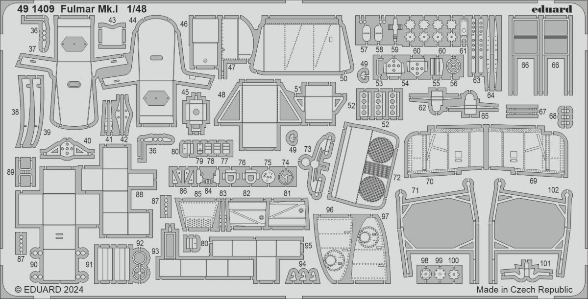 Eduard BIG49402 Fulmar Mk. I TRUMPETER 1/48 – image 3