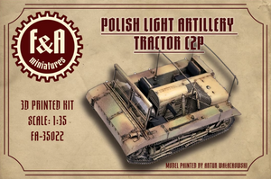 F&amp;amp;A Miniatures FA-35022 Tracteur d&amp;#39;artillerie légère polonais C2P 1/35