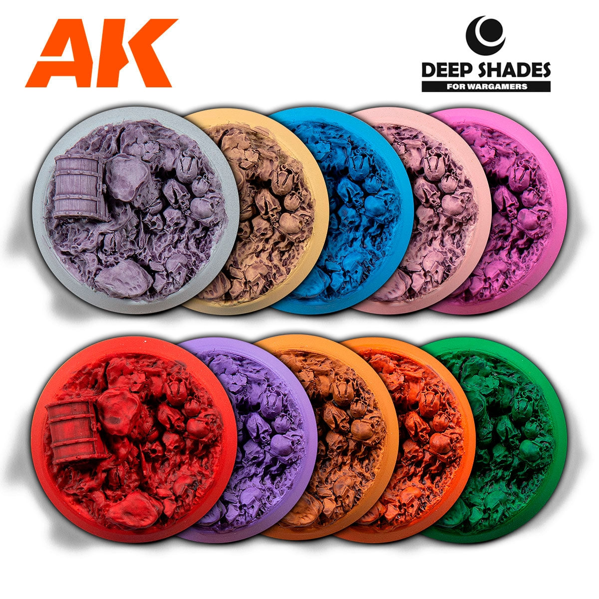 AK Interactive AK13005 INVOCATION PURPLE – DEEP SHADES 30ML – immagine 2