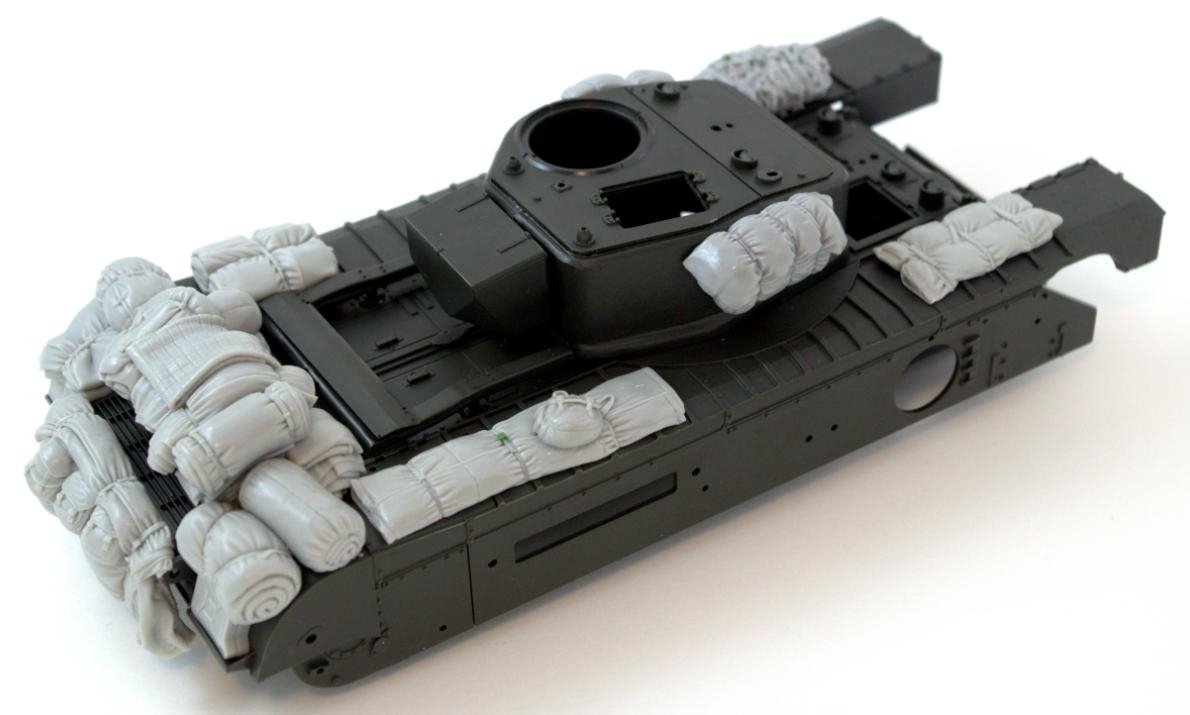 Ensemble de rangement Panzer Art RE35-579 pour MkIV « Churchill » (kit Tamiya) 1/35 – imagen 3