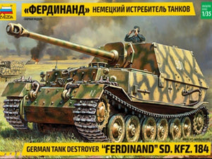 Voyager modèle PE351085 char allemand Sd.Kfz.184 Ferdinand de la seconde guerre mondiale pour Zvezda 1/35 – Bild 12