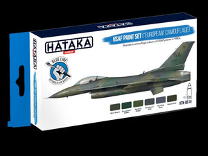 Hataka HTK-BS10 USAF Paint Set (“European” Camouflage) (6x17ml) – zdjęcie 2