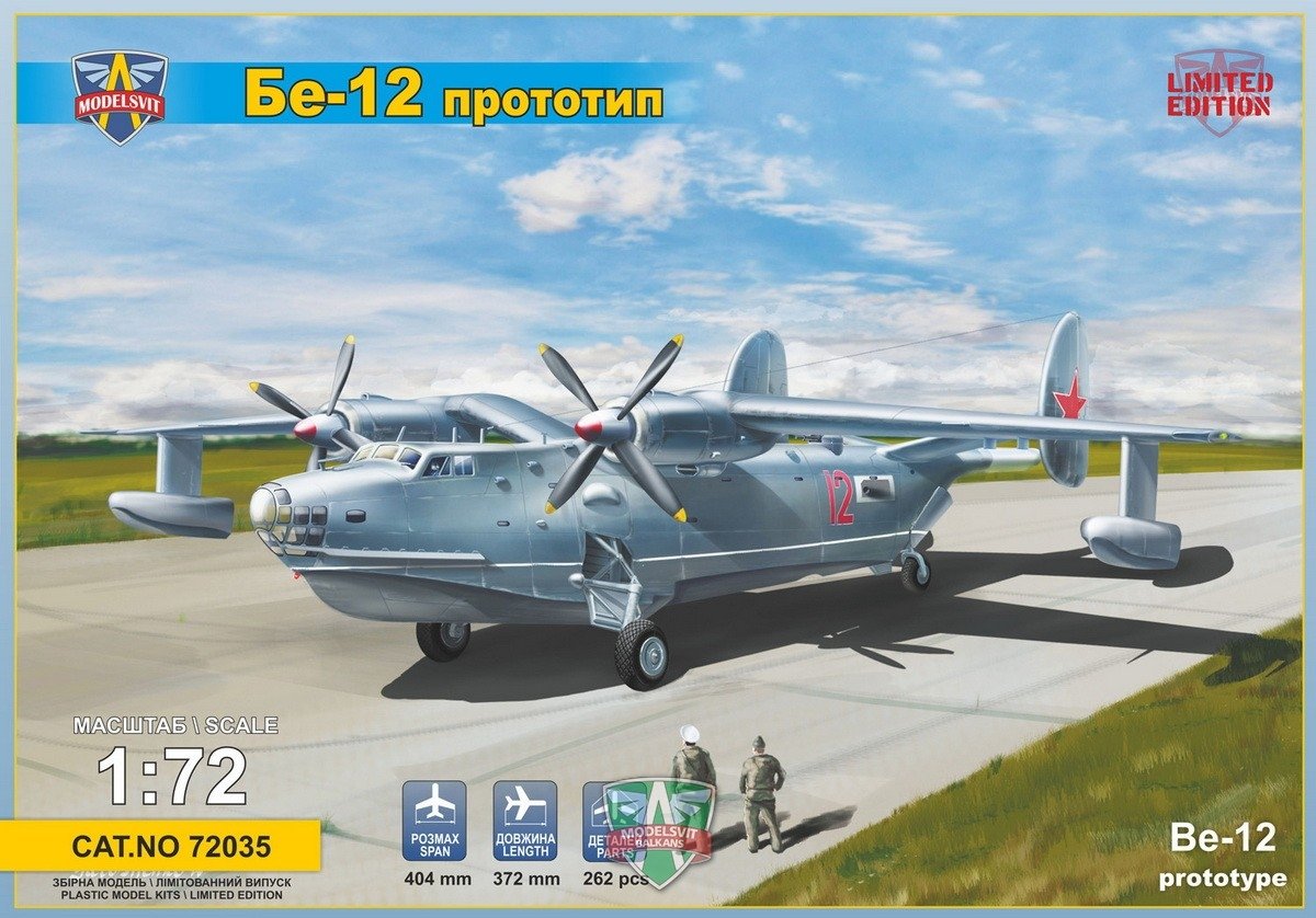 Maquette Modelsvit 72035 Beriev Be-12 « Prototype » hydravion 1/72