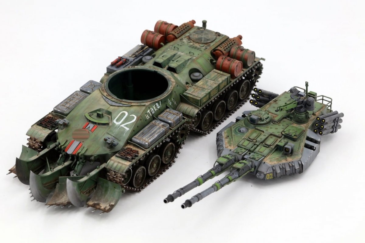 Char d&amp;#39;assaut Border Model BC-001 Apocalypse 1/35 – Bild 2