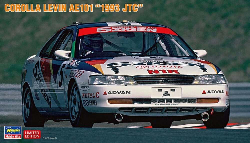 Hasegawa 20417 Corolle Levin AE101 &amp;quot;1993 JTC&amp;quot; 1/24