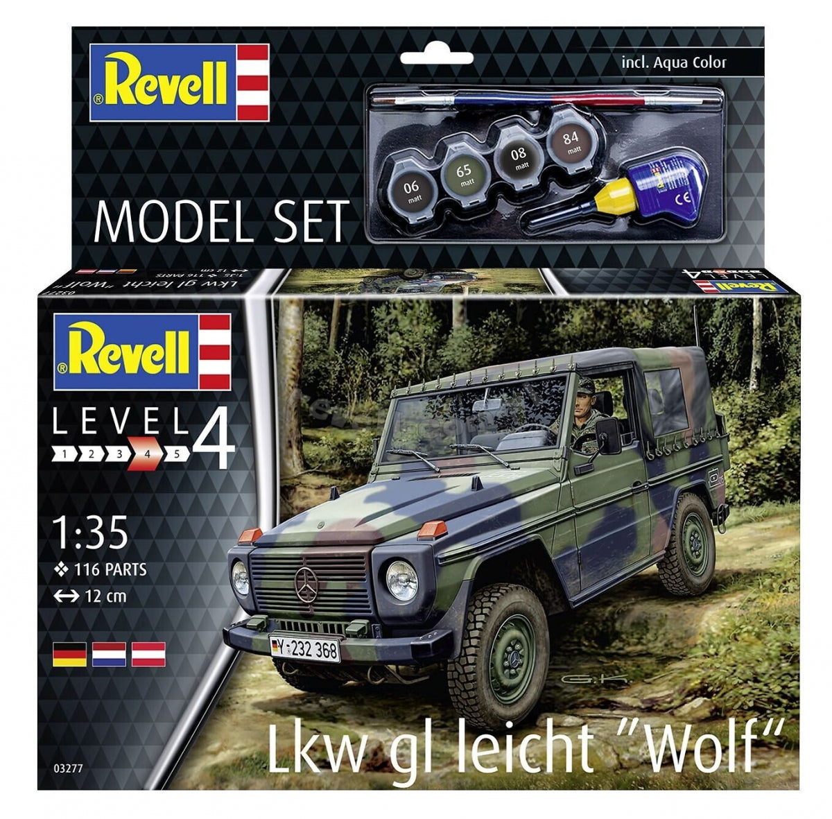 Revell 63277 Lkw gl leicht Wolf Maquette 1/35