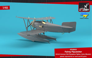 Armory Models 48003 Fairey Flycatcher, chasseur hydravion britannique FAA de l&amp;#39;entre-deux-guerres, sur flotteurs en bois, échelle 1/48  – image 12