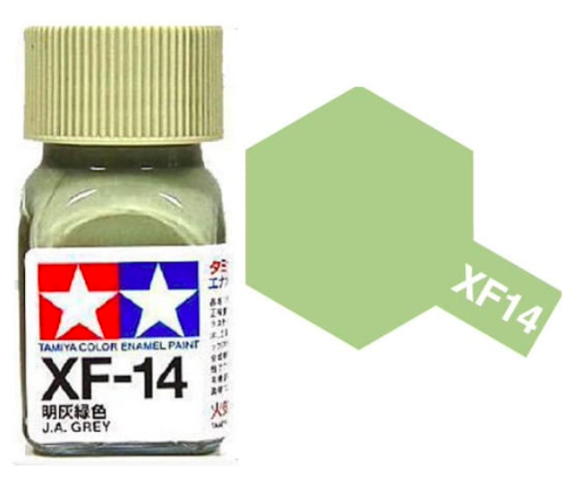 Tamiya XF14 JA Gray (80314) Enamel Paint