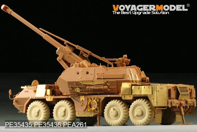 Modèle Voyager PE35435 Canon moderne ShkH DANA vz.77 de 152 mm pour TRUMPETER 85501 au 1/35 – image 25