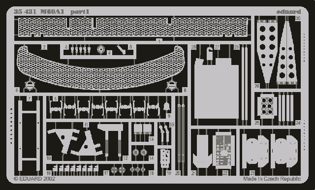 Eduard 35431 M-60A1 1/35 Tamiya