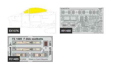 Eduard BIG49439 F-86A Hélice transparente 1/48 – image 2