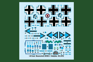 Hobby Boss 81792 Messerschmitt Bf109E-4 1/48 – zdjęcie 4