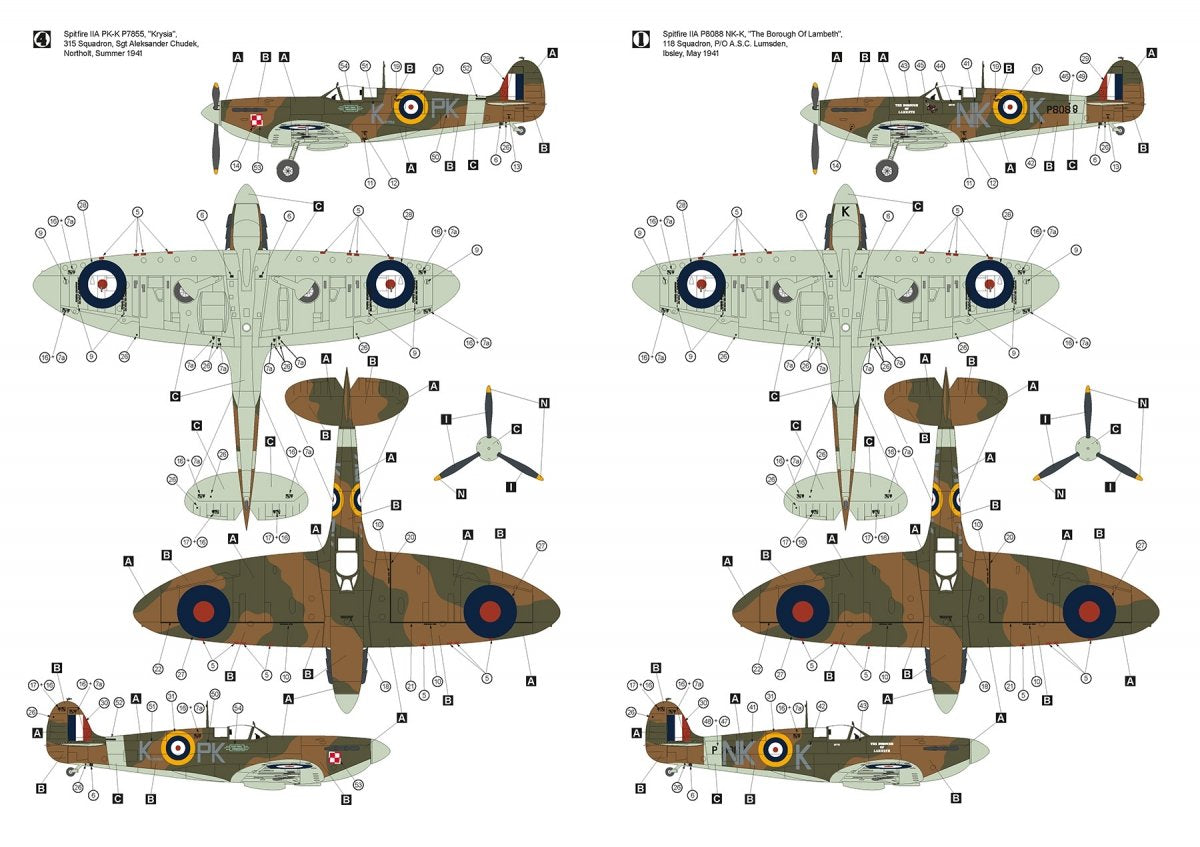 Hobby 2000 32002 Supermarine Spitfire IIA avec hélice rotative 1/32 – Bild 5