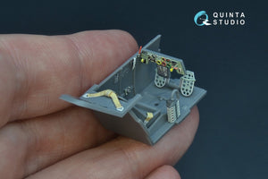 Quinta Studio QD48176 Bf 109E-1 3D-Printed &amp;amp; coloured Interior on decal paper (for Wingsy kits kit) 1/48 – zdjęcie 4