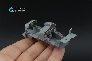 Intérieur imprimé en 3D et coloré sur papier décalcomanie Quinta Studio QDS-35153 AH-1W (Trumpeter) (Petite version) 1/35 – image 10