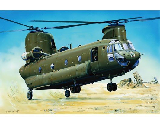 Trumpeter 01622 CH-47D « CHINOOK » (1/72)