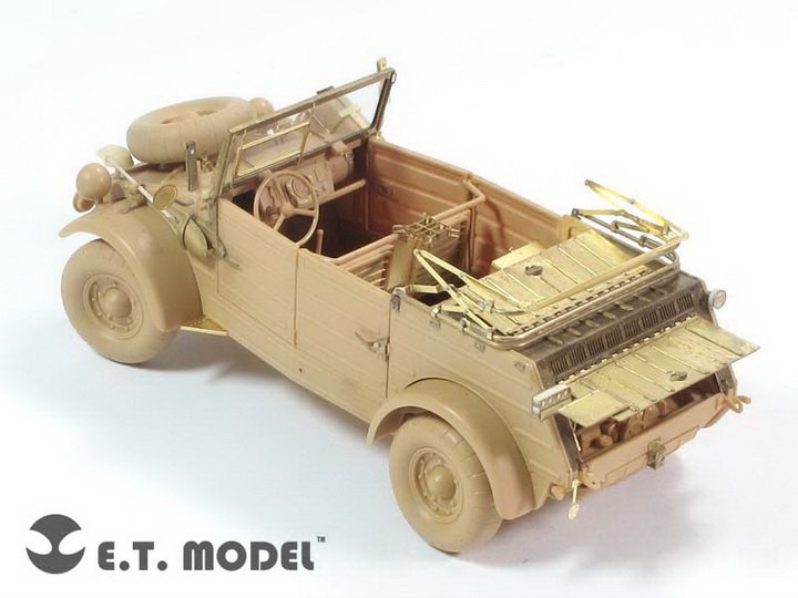 ET Model E35-129 WWII German Kübelwagen Type 82 (Pour kit TAMIYA) (1/35) – immagine 3