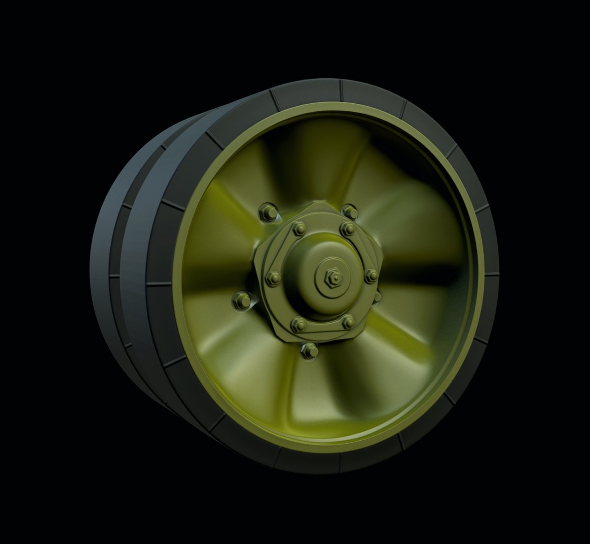 Roues de route Panzer Art RE35-486 pour 2S3 « Akatsija » 1/35 – immagine 2