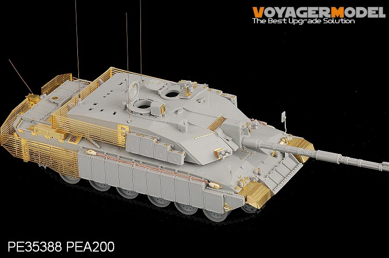 Maquette Voyager PEA200 Char de combat principal britannique moderne Challenger 2 à blindage à lames (pour TRUMPETER 001522) 1/35 – image 5