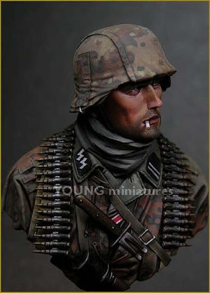 Young Miniatures YM1804 Waffen SS allemands Ardennes 1944 1/10 – image 5