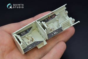 Intérieur imprimé en 3D et coloré sur papier décalcomanie (Revell) Quinta Studio QD32074 Me 262B1a/U-1 1/32 – Bild 8